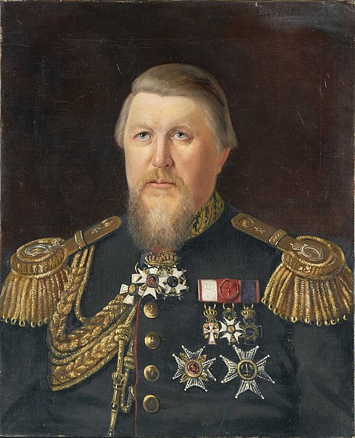 Portrait of Christian Semb Grimsgaard, 1880, Clara Mørch
