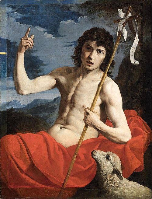 Saint John the Baptist in the Wilderness, , Michele Desubleo