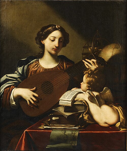 Allégorie de la musique, 1625, Michele Desubleo