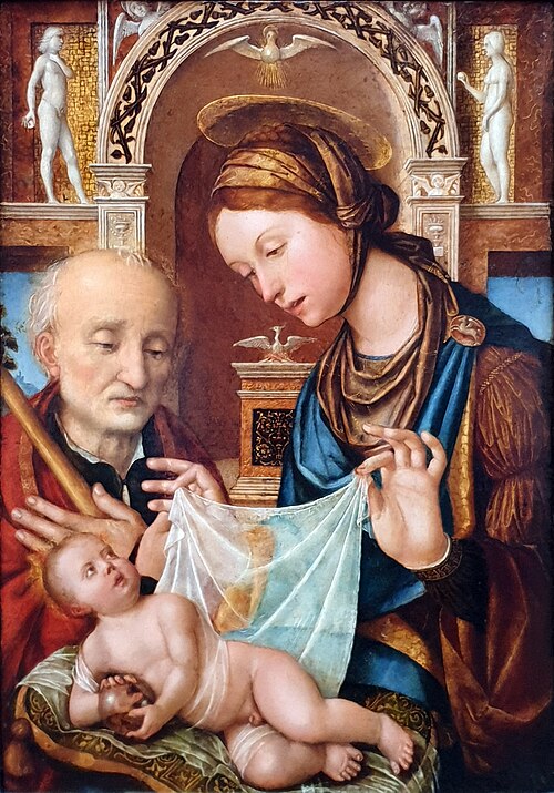 The Holy Family, 1500, Gian-Francesco de Maineri