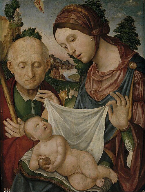 Holy Family, 1489, Gian-Francesco de Maineri