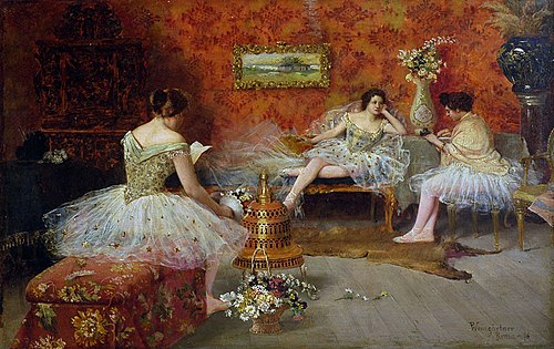 Ballerinas, 1896, Pedro Weingärtner