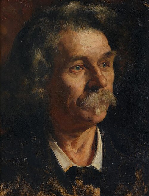 Männlicher Studienkopf, , Margarethe Greulich