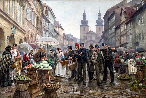 Conscripts, 1888, Vojtěch Bartoněk