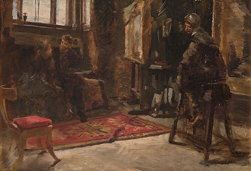 Visiting the Studio, , Vojtěch Bartoněk
