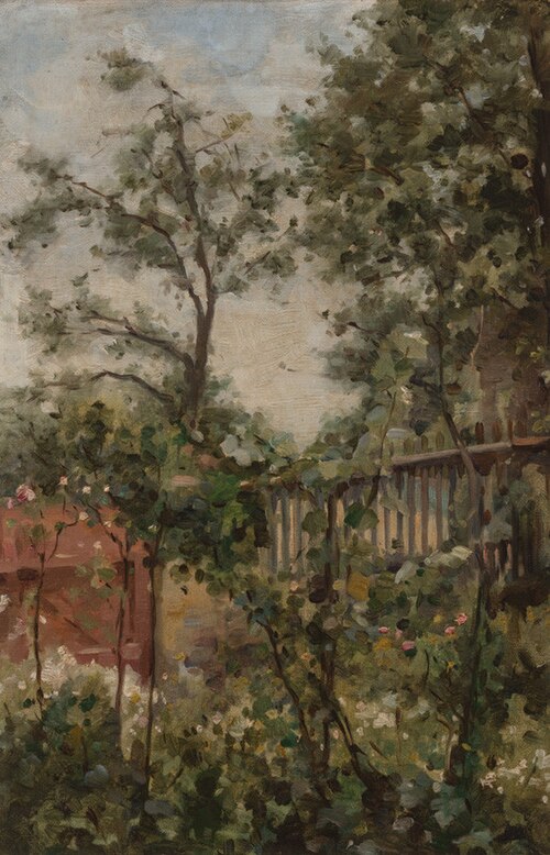 Rural Garden, 1890, Vojtěch Bartoněk