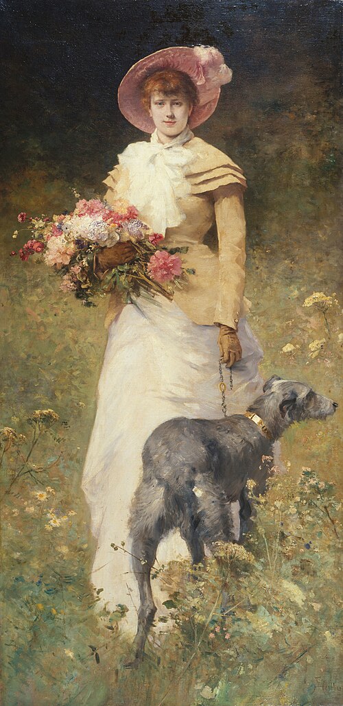 Le Matin, 1880, Ferdinand Heilbuth