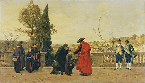 The Cardinal, 1863, Ferdinand Heilbuth