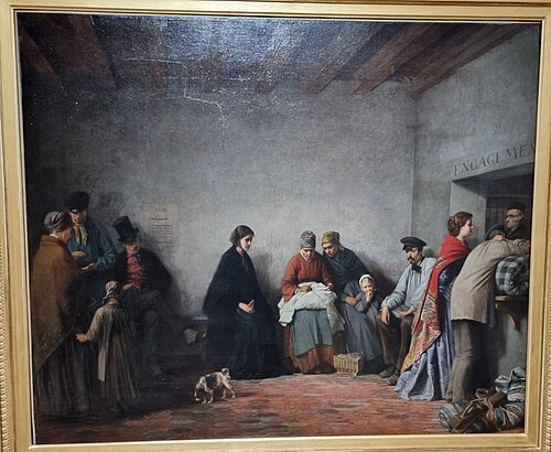 Le mont-de-piété, 1861, Ferdinand Heilbuth