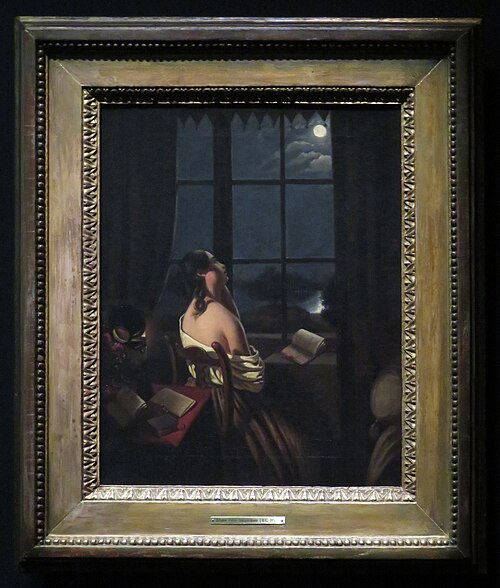 La Sentimentale, 1846, Johann Peter Hasenclever