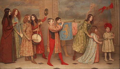 A Pageant of Childhood, 1899, Thomas Cooper Gotch