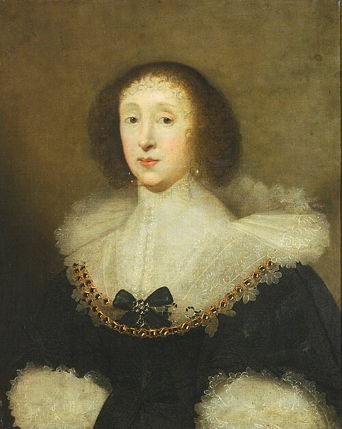 Portrait of Carew Gorges, Wife of John Crewe (1626 - 1684), , Cornelis Janssens van Ceulen