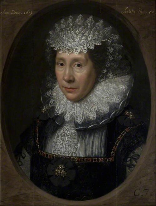 Portrait of a Lady, Aged 50, 1619, Cornelis Janssens van Ceulen