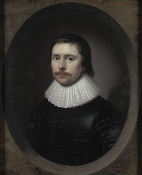 Portrait of a Gentleman (possibly Edward Hyde, 1609–1674, 1st Earl of Clarendon, statesman and histo, 1626, Cornelis Janssens van Ceulen