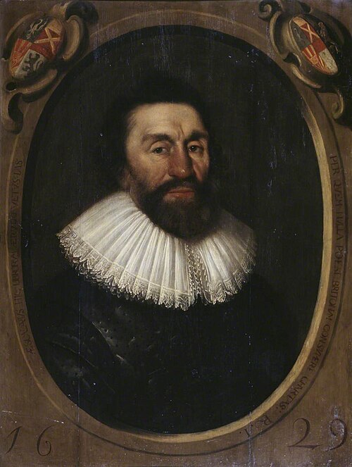 Sir Robert Bruce Cotton (1571–1631), 1629, Cornelis Janssens van Ceulen