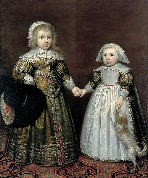 Two Children with a Dog, 1633, Cornelis Janssens van Ceulen