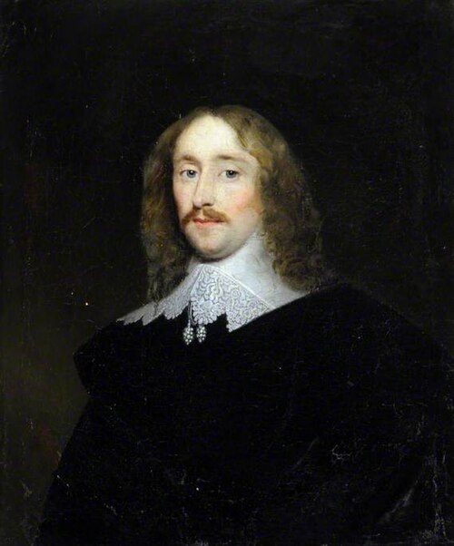 Portrait of a Gentleman (possibly John Constable, 2nd Viscount Dunbar, 1615–1666, or one of his brot, 1640, Cornelis Janssens van Ceulen