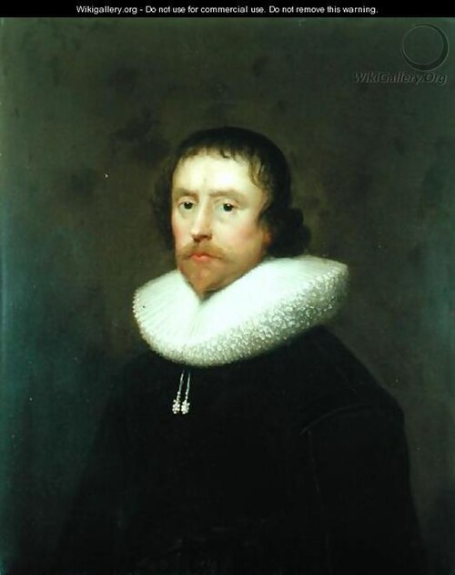Colonel Francis Hungate of Saxton (?), 1640, Cornelis Janssens van Ceulen