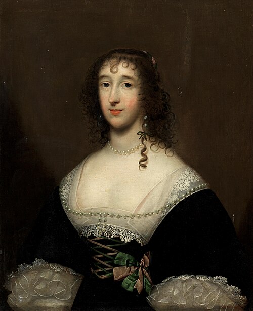 Portrait of a lady, said to be Lettice, Lady Falkland (c. 1612-1647), 1625, 1625, Cornelis Janssens van Ceulen