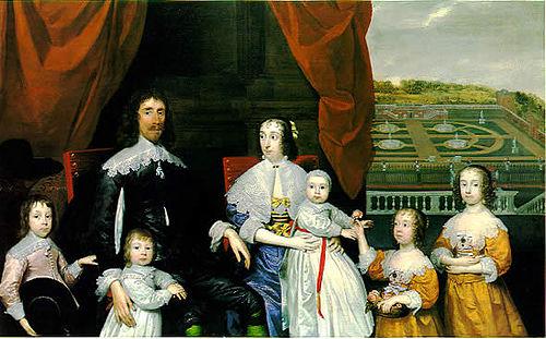 Arthur Capel et sa famille, 1641, Cornelis Janssens van Ceulen
