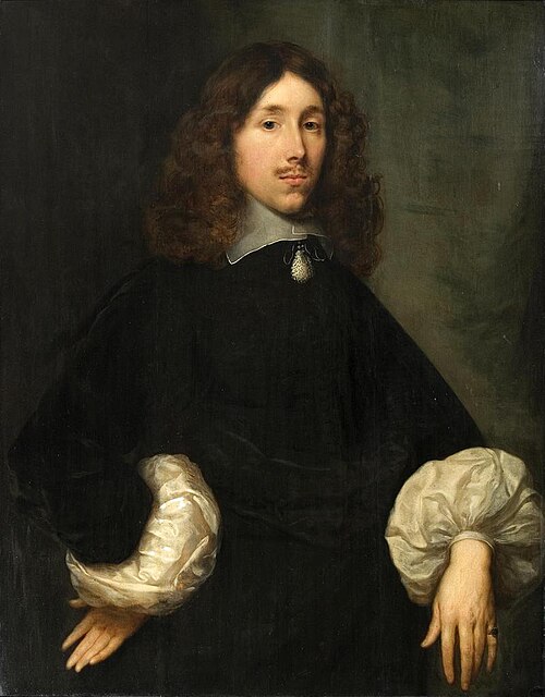 Portret van onbekende man, 1652, Cornelis Janssens van Ceulen
