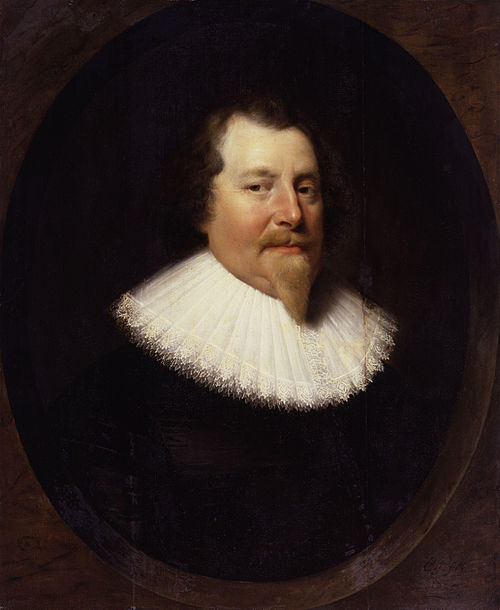 Unknown man, formerly known as Richard Weston, 1st Earl of Portland, 1627, Cornelis Janssens van Ceulen