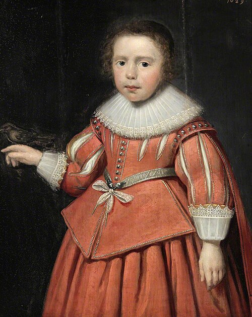 An Unknown Boy with a Bird, 1629, Cornelis Janssens van Ceulen