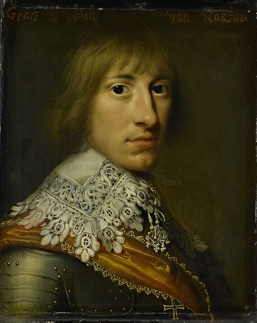 Portrait of Hendrik Casimir I (1612-40), Count of Nassau-Dietz, 1632, Wybrand de Geest