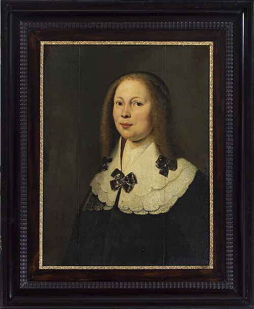 Portrait of  Wilsck van Feytsma (..-1677), echtgenote van Hessel Roorda van Eysinga, 1699, Wybrand de Geest