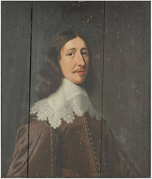 Portret van een onbekende man, 1640, Wybrand de Geest