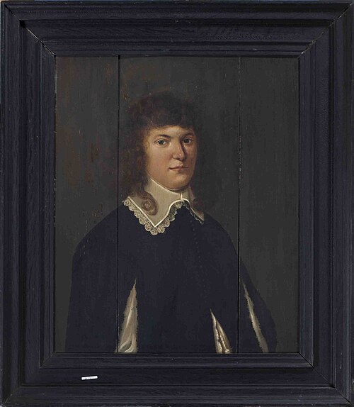 Portret van een onbekende jonge man, 1664, Wybrand de Geest