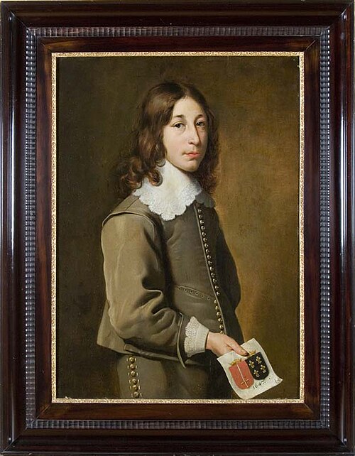 Portrait of Bartholt van Douma (1627-1678), Grietman van Ferwerderadeel, echtgenoot van Doedtje Crac, 1647, Wybrand de Geest