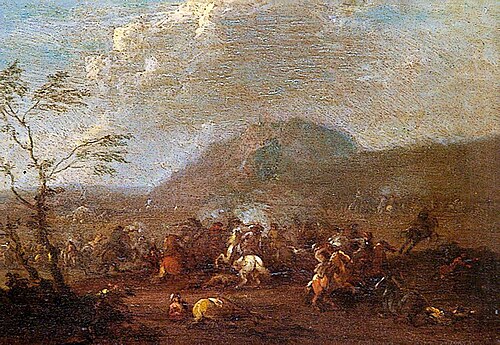 Battle Scene, Cavalry Skirmish, , Karel Breydel