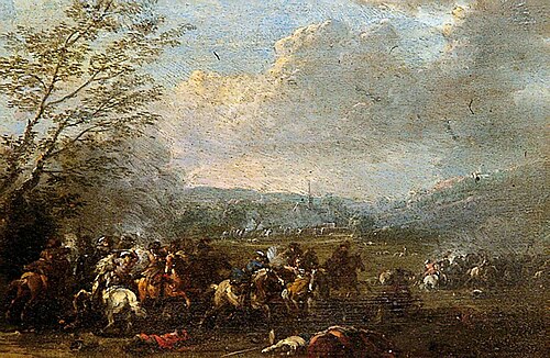 Battle Scene, Cavalry Skirmish, , Karel Breydel
