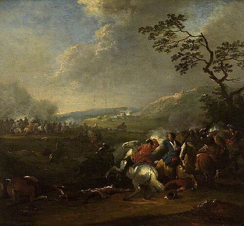 Battle-piece, 1715, Karel Breydel