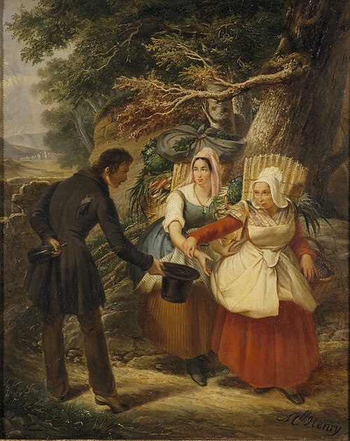 Travail et paresse, 1836, Eugénie Latil