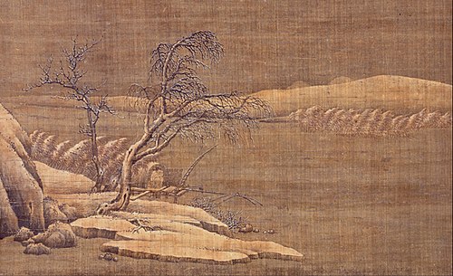 Solitary Fisherman on a Wintry River, , Ma Lin