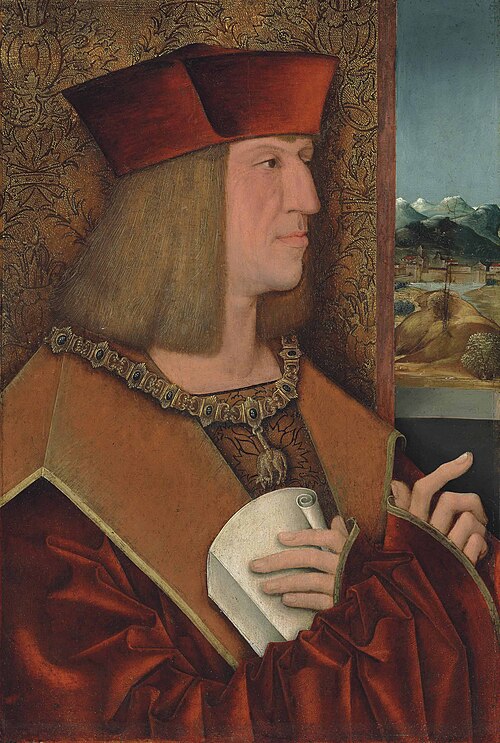 Portrait de Maximilien Ier, 1515, Bernhard Strigel
