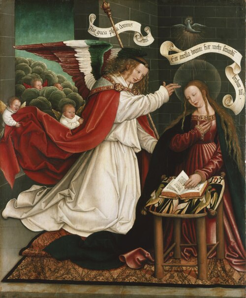 Annonciation à Marie, , Bernhard Strigel