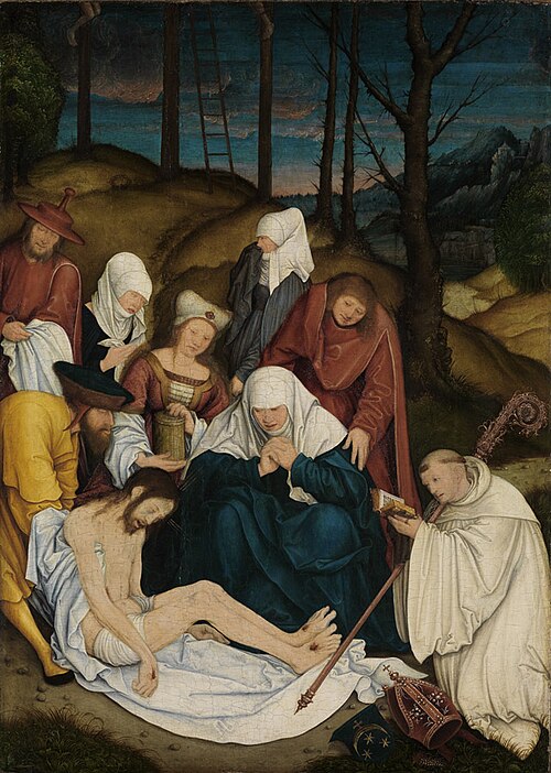 Lamentation du Christ, , Bernhard Strigel