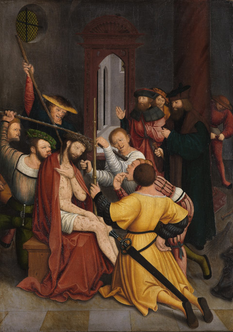 Le Christ couronné d'épines, , Bernhard Strigel
