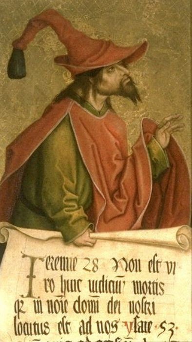 Propheten mit Schriftrolle, 1493, Bernhard Strigel