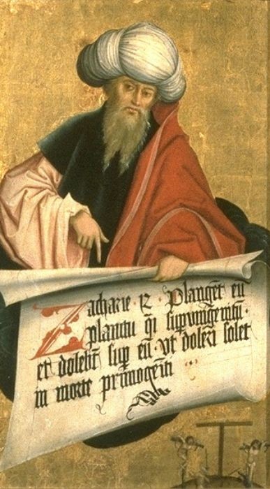 Propheten mit Schriftrolle, 1493, Bernhard Strigel