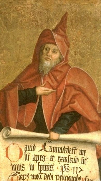 Propheten mit Schriftrolle, 1493, Bernhard Strigel