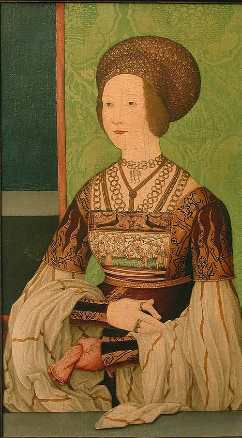 Portrait de Marie de Bourgogne, 1520, Bernhard Strigel