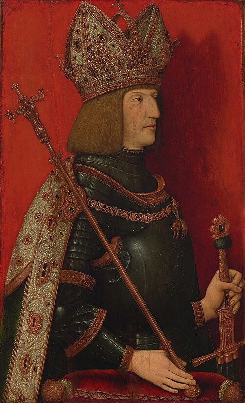Portrait de Maximilien Ier du Saint-Empire (1459-1519), 1508, Bernhard Strigel