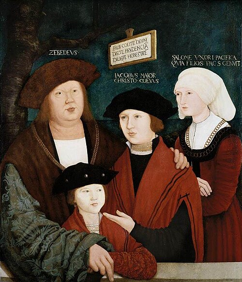 Portrait de la famille Cuspinian, 1520, Bernhard Strigel