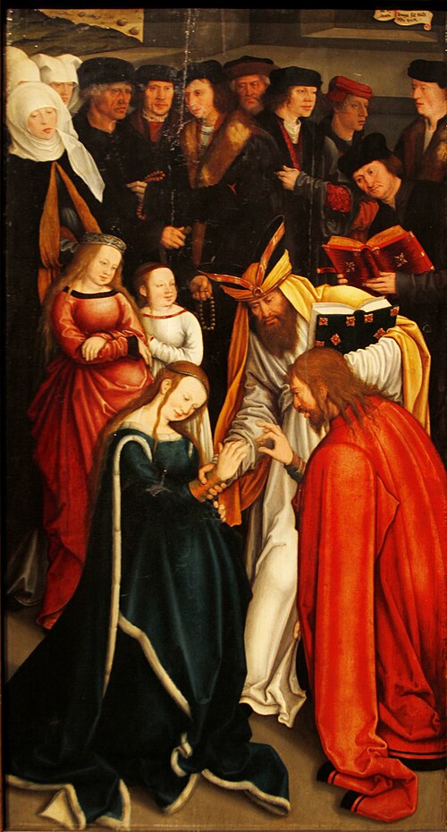 Le Mariage de la Vierge, , Bernhard Strigel
