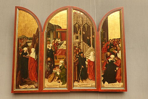 Flügel des Schussenrieder Marienaltars, , Bernhard Strigel