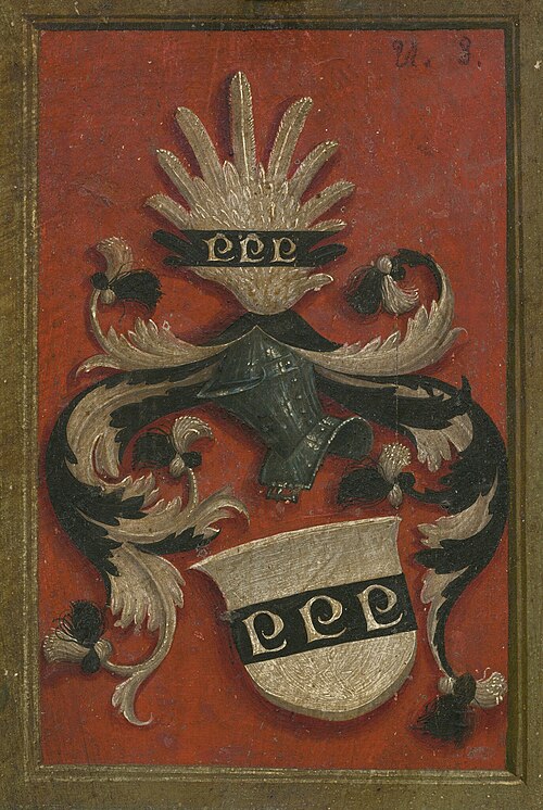 Margarethe Vöhlin, Wife of Hans Roth [reverse], 1527, Bernhard Strigel